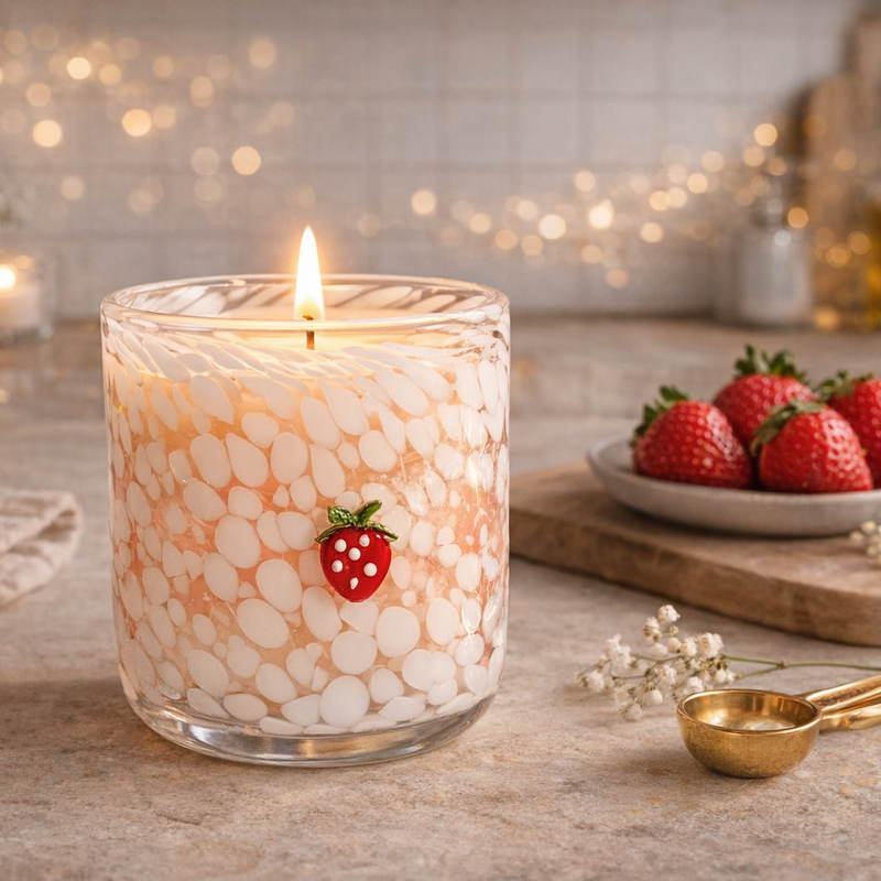 icon glass candle