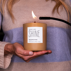 Shine Candle + Chai Sweet Latte