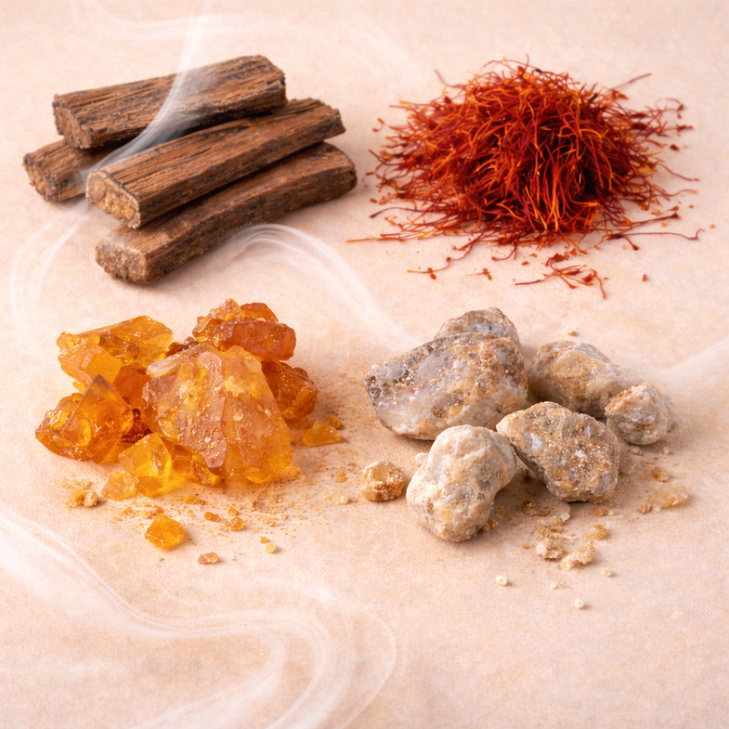 Surrender Cedar Saffron Candle