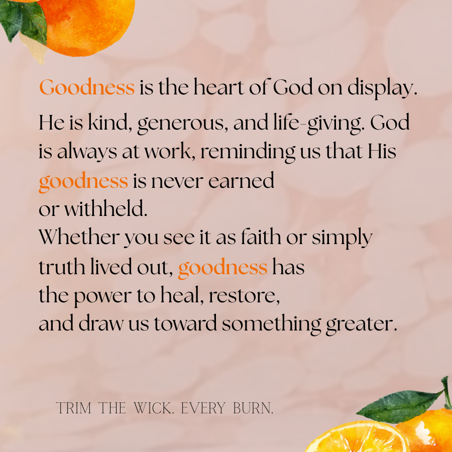 Orange Juice Goodness Candle