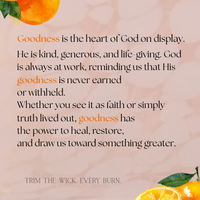 Orange Juice Goodness Candle