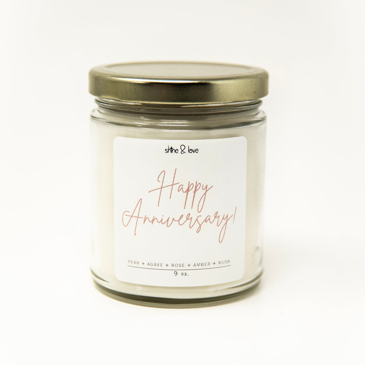 HAPPY ANNIVERSARY CANDLE + MIDNIGHT KISS