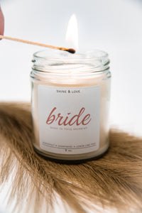 WEDDING BRIDE CANDLE + JOYFUL SCENT