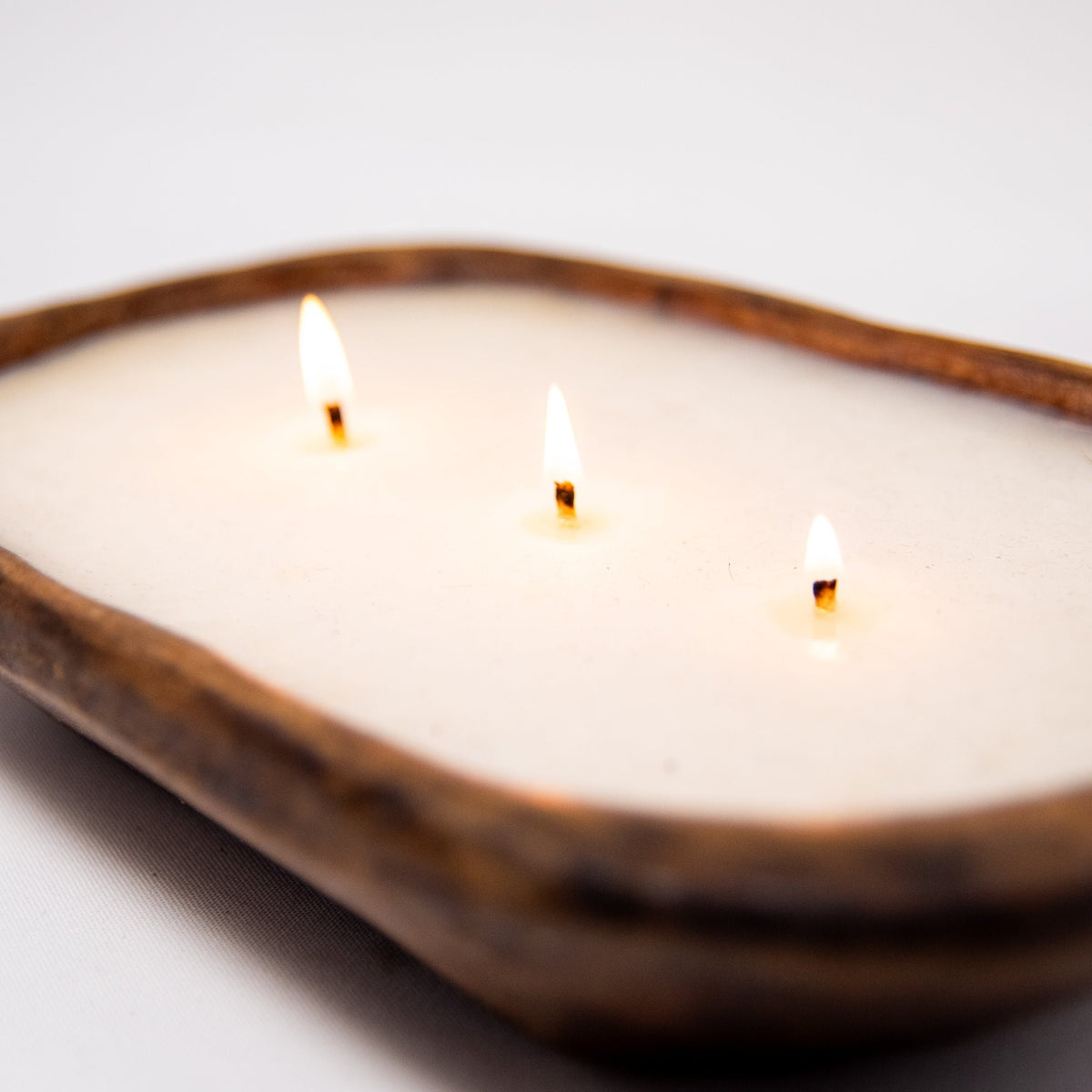 3 WICK DOUGH BOWL CANDLE