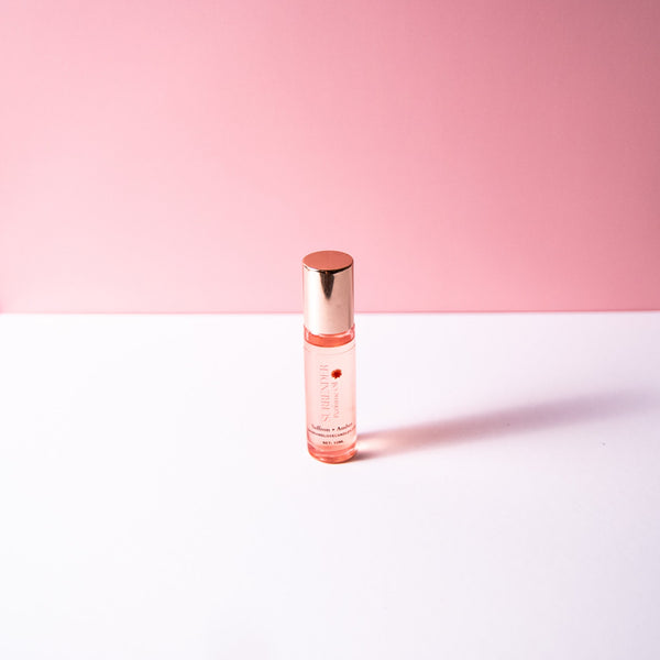 Saffron Amber Cedar Roll on perfume