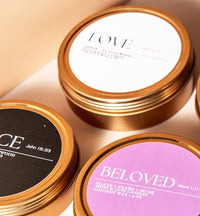 Amber Travel Tin Candle