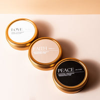 Amber Travel Tin Candle