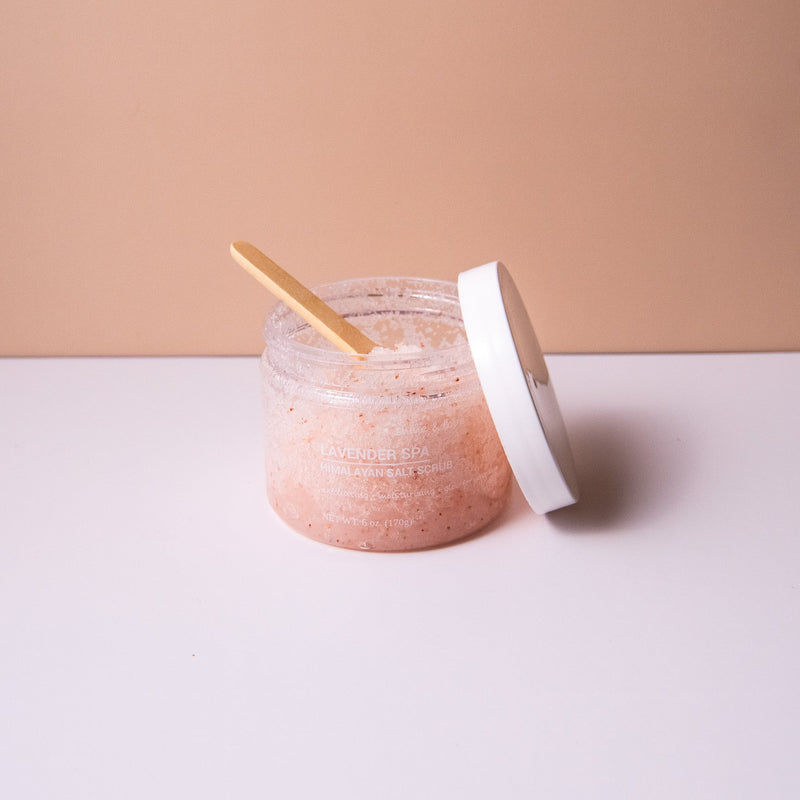 Lavender Salt Body Scrub