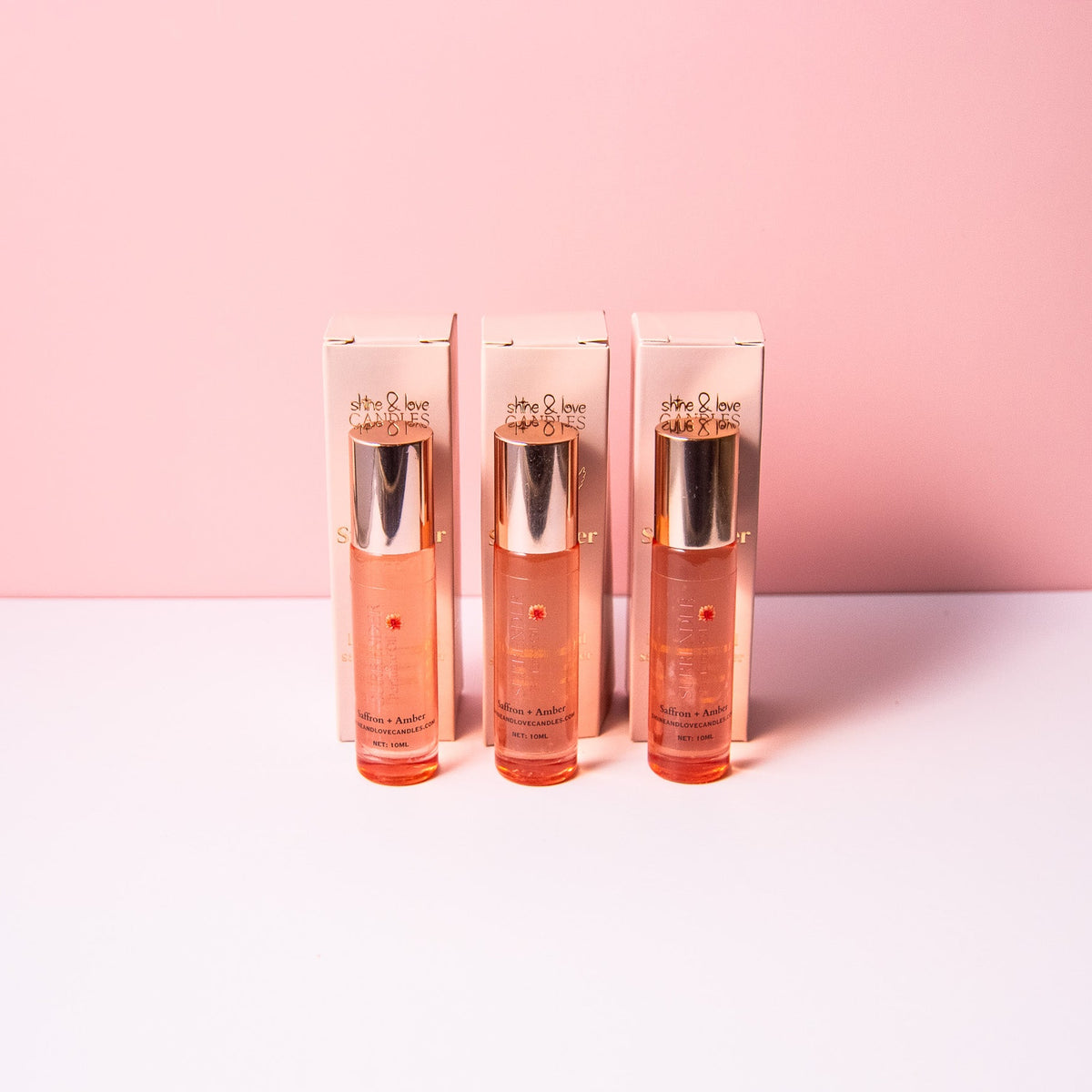 Amber + Saffron Roller Perfume