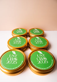 College Custom Candle