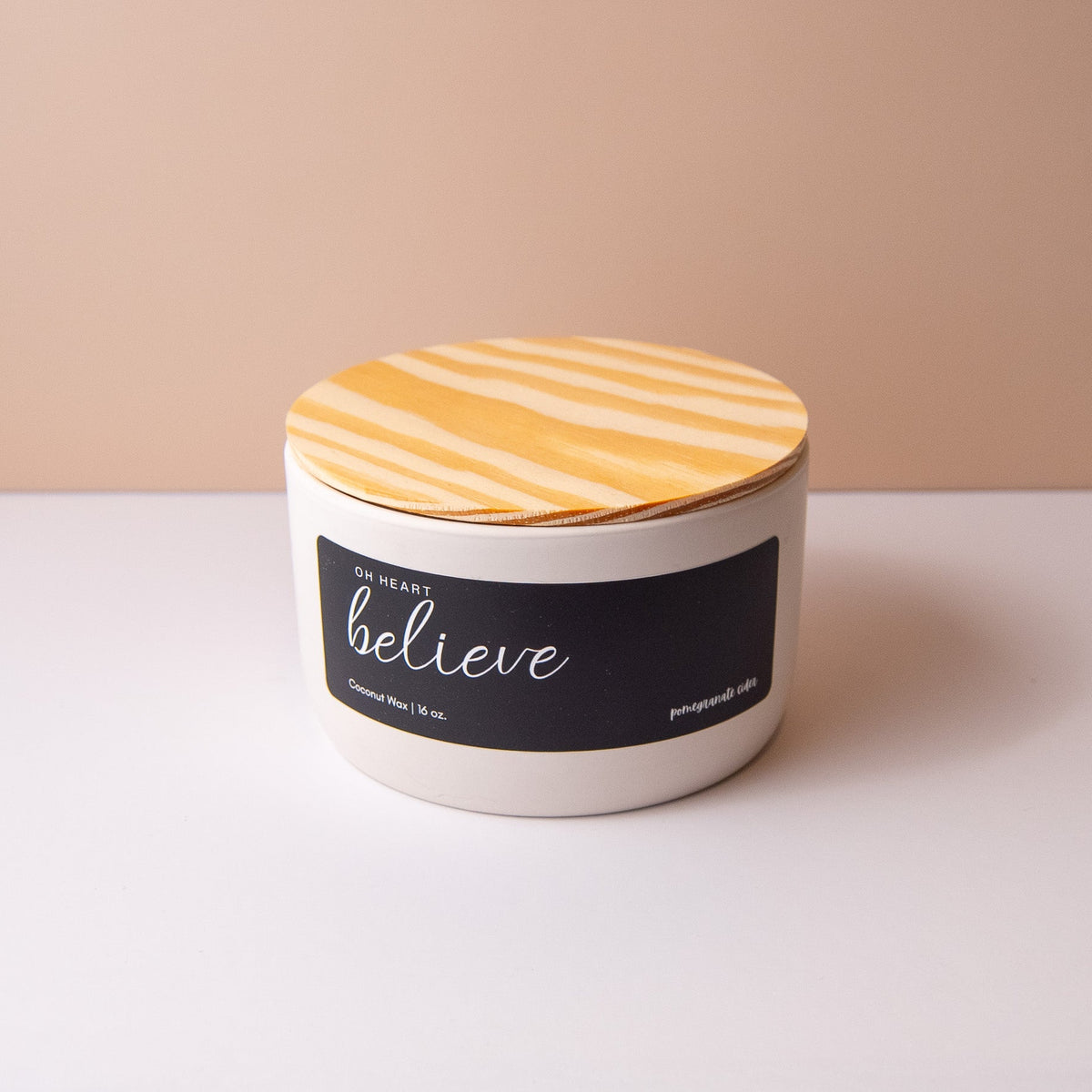 Believe Candle + Pomegranate Cider