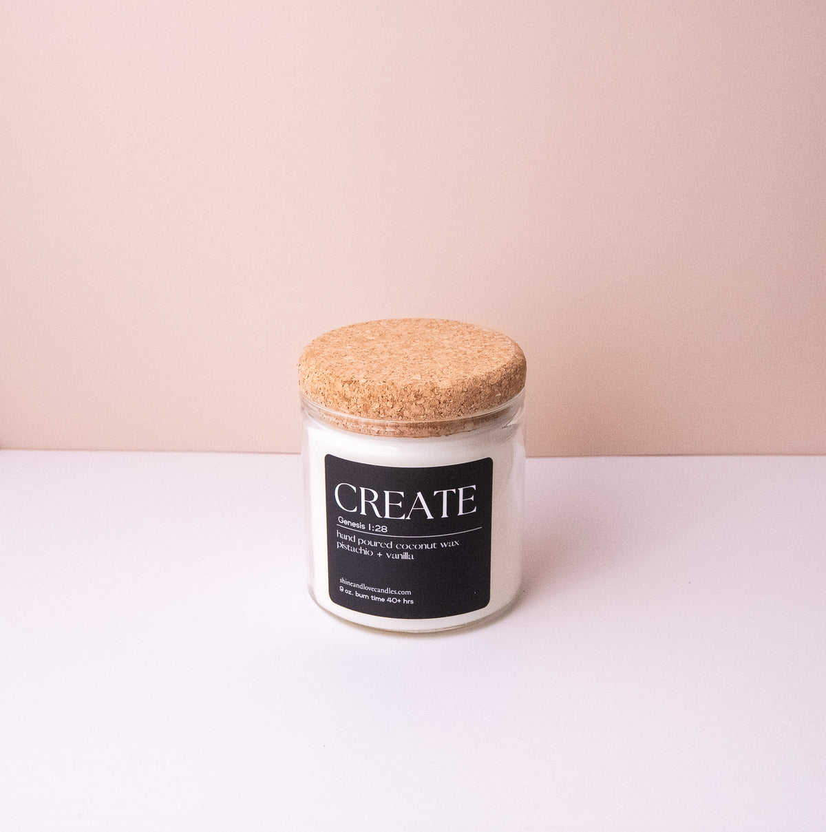 Create Candle + Pistachio Vanilla