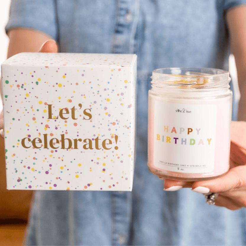 3 Wick Happy Birthday - 15 oz Soy Candle – HELLO S e p t e m b e r 3 Wick Happy Birthday - 15 oz Soy Candle – HELLO S e p t e m b e r