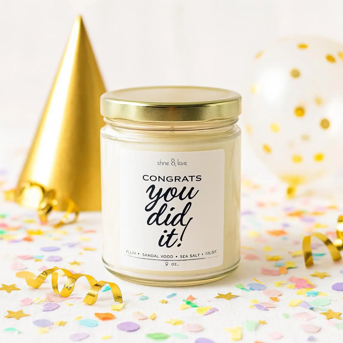 Congratulations Candle