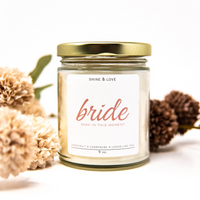 WEDDING BRIDE CANDLE + JOYFUL SCENT