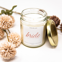 WEDDING BRIDE CANDLE + JOYFUL SCENT